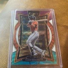 2025 Panini Select Vance Honeycutt Concourse Tri Color Prizm