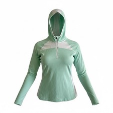 Columbia Omni-Shade Half Zip Hooded Pullover Size L