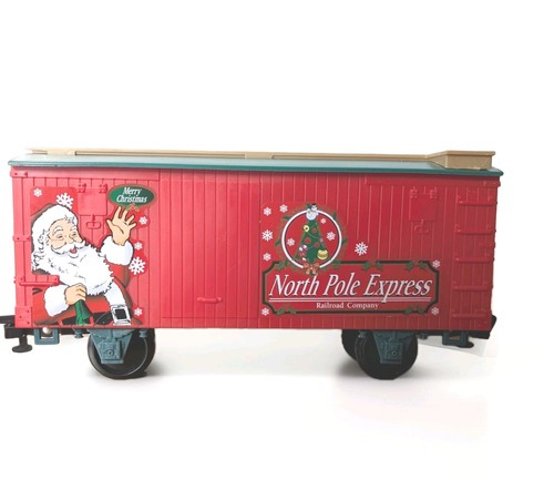 Juego de tren de Navidad expreso Santa Box Car From North Pole EZTEC 37297... NUEVO SIN CAJA | Zustand: Used