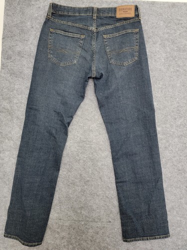 Levi Strauss Men's Relaxed Fit Signature Jeans Blue Denim Measured Size 32x32 - Picture 2 of 14