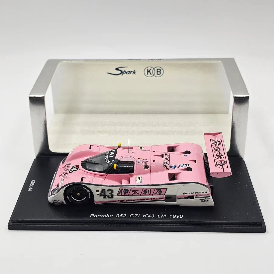 SPARK Porsche 962 GTI N°43 24h LeMans 1990 Reuter / Weaver / Lehto 1:43 KBS 044 - Immagine 2 di 2