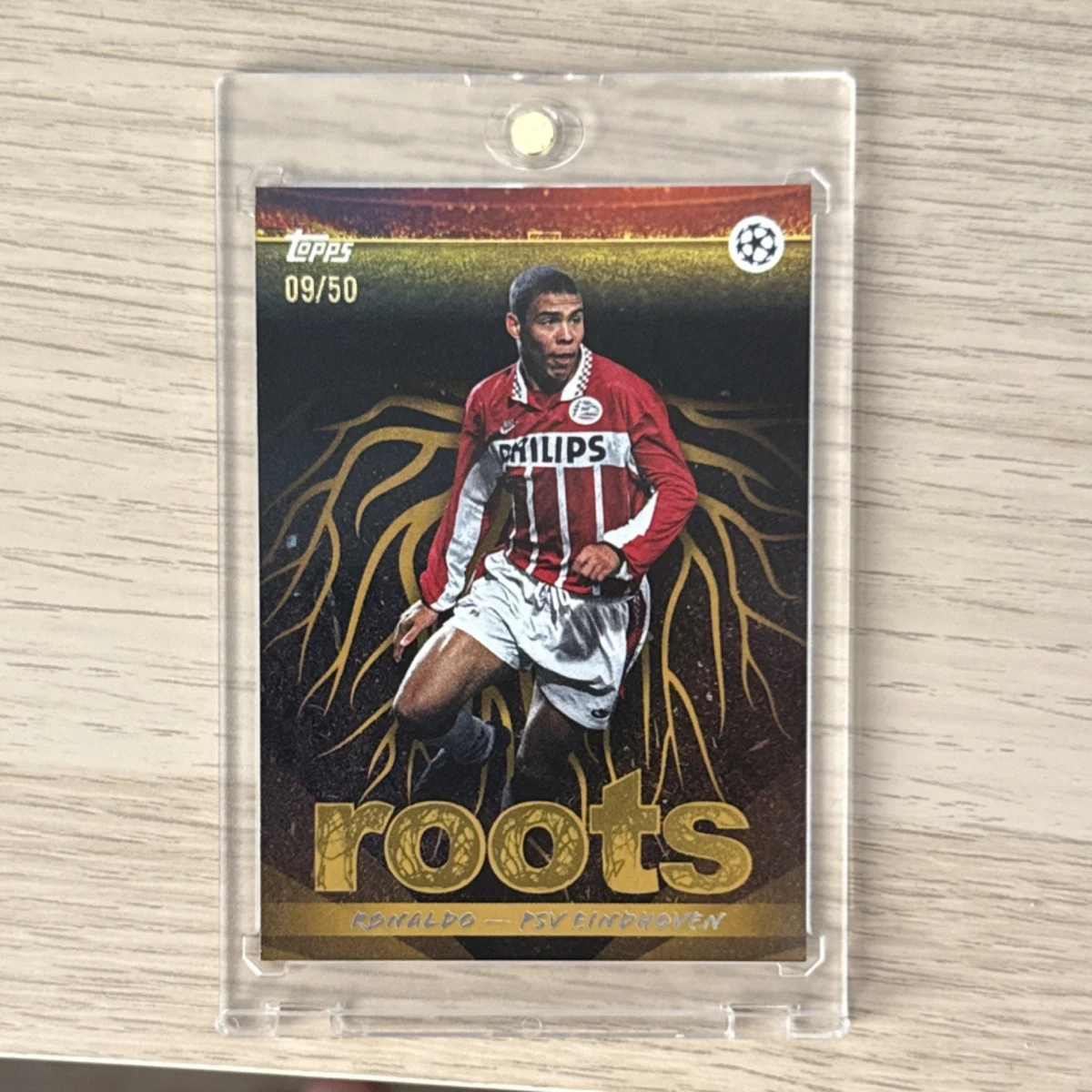 本物 PSV フィリップスSV 直筆サイン入りポスター Topps Soccer PSV Eindhoven Sports Trading Cards & Accessories for