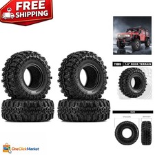 G2 57x22mm 1.0" Rock Terrain Tires - Superior Grip for 1/24 1/18 RC Crawlers