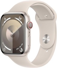 Image of Apple Watch Series 9 - Aluminium - 45MM - Starlight - LTE - A2982
