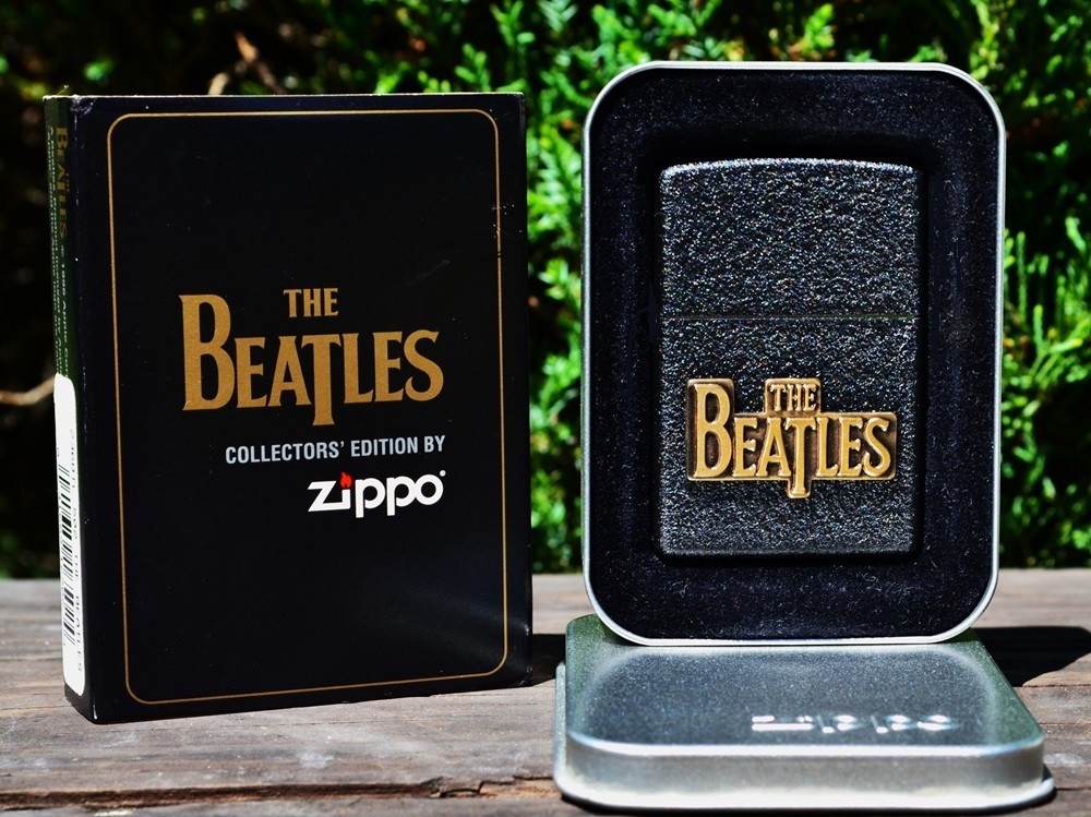 The Beatles Emblem Zippo Lighter - John Lennon, Paul