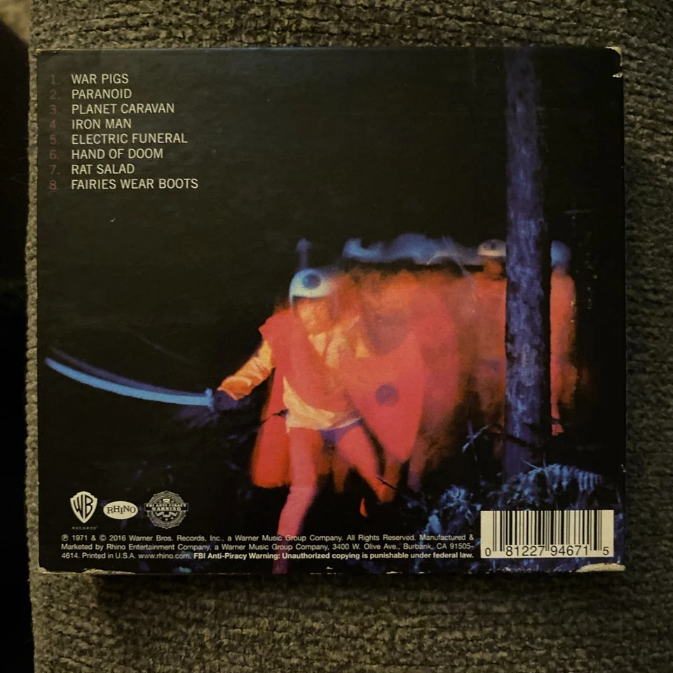 Paranoid от Black Sabbath (CD, 2016) - Изображение 2 из 4