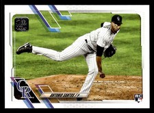2021 Topps Update #US85 Antonio Santos Rookie Rookie ROCKIES