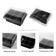 10 Sets Indoor Planting Tray Starter Trays Kits Nursery