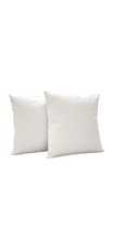 New Room Essentials Pillow Covers White Decorative 16" x 16" Pack of 2 