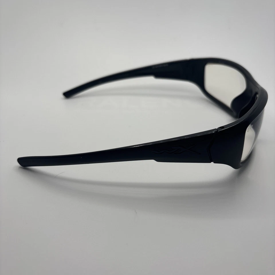 WILEY X WX Z87-2+ Censor MARCOS AUTÉNTICOS NEGROS SOLO 61-16 #250 Foto 3 de 4