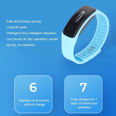Repellent Watch Smart USB Charging Ultraschall Repellent Armband Uhr Für I