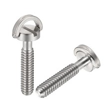 1/4" Male Mounting Screw Adapters Slotted 1.18" Length for Camera Tripod 2Pcs