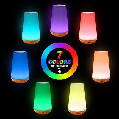 LED Table Lamp Adjustable Brightness Snail Night Light For Children's CKAG