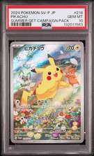 PSA10 Pikachu Pokeka Summer is here! Promokarte erhalten!