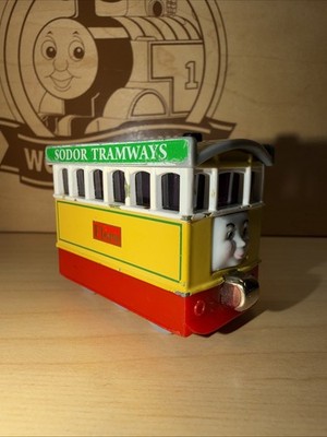 FLORA ! THOMAS FRIENDS TRAIN Diecast 2009 TAKE N PLAY ALONG ~ Playworn ~