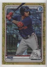 2020 Bowman Chrome Prospects Gold Shimmer Refractor 18/50 Cristian Pache 9ji