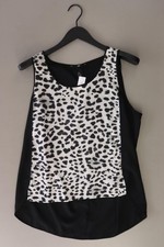 Second Life Fashion H&M bluzka bez rękawów damska rozm. 42, L z nadrukiem zwierzęcym szara