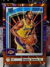 2024-25 Donruss NBA BRONNY JAMES Rated Rookie Holo Orange Laser #071/125