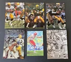 Green Bay Packers signed lot (6) small photos | Stenerud - Dickey autographs ++