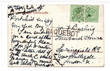 GB - ADEN: 1907 picture postcard to London with PAQUEBOT postmark (C92833)