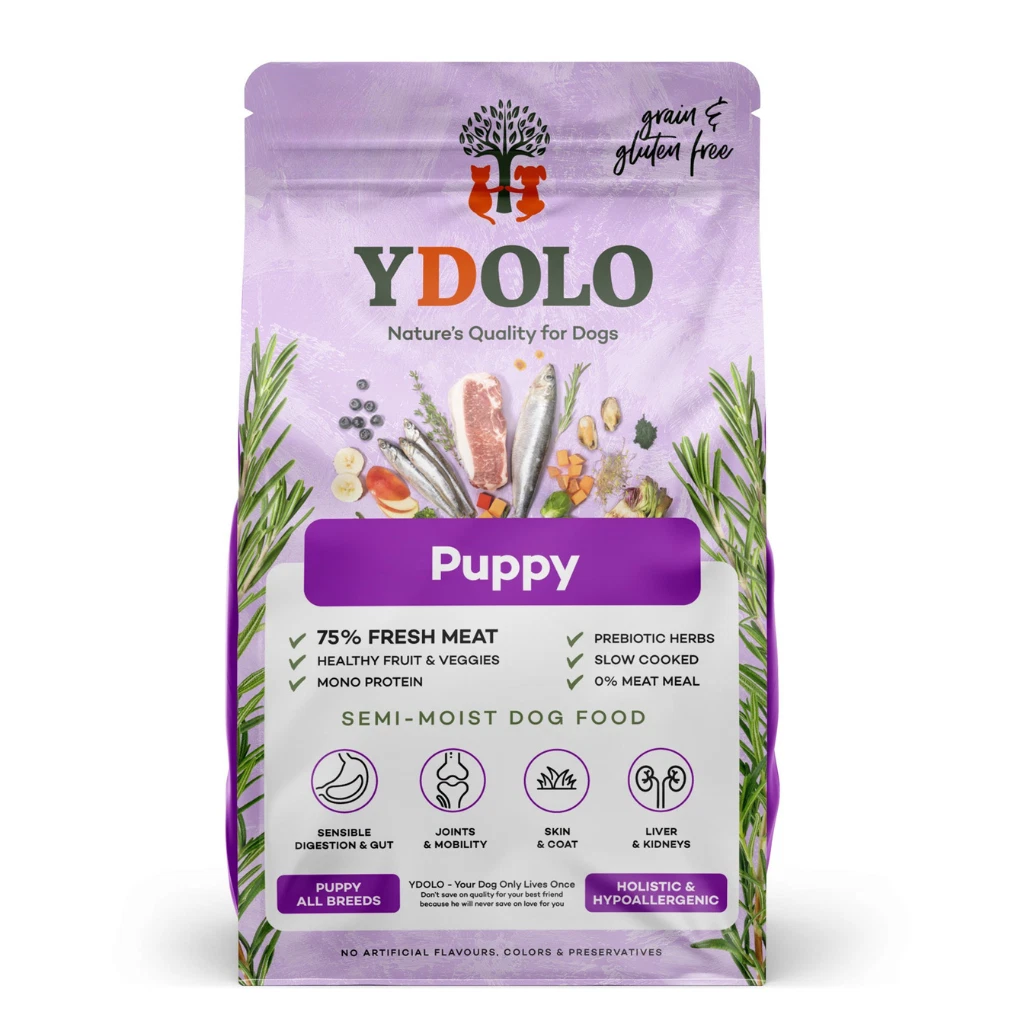 YDOLO Complete Dog Food for Puppies - Healthy and Pure