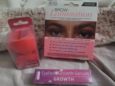 Beauty Bundle   Brow Lamination Kit, Lip Plumper & Eyelash Growth Serum   New