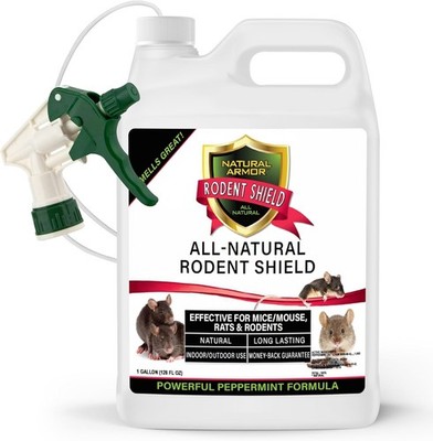 Peppermint Repellent for Mice/Mouse, Rats & Rodents. Natural Spray for Indoor &