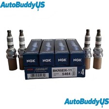 New 4pcs Ngk Iridium Ix Spark Plugs Bkr5eix-11 5464 For Toyota Mitsubishi Mazda