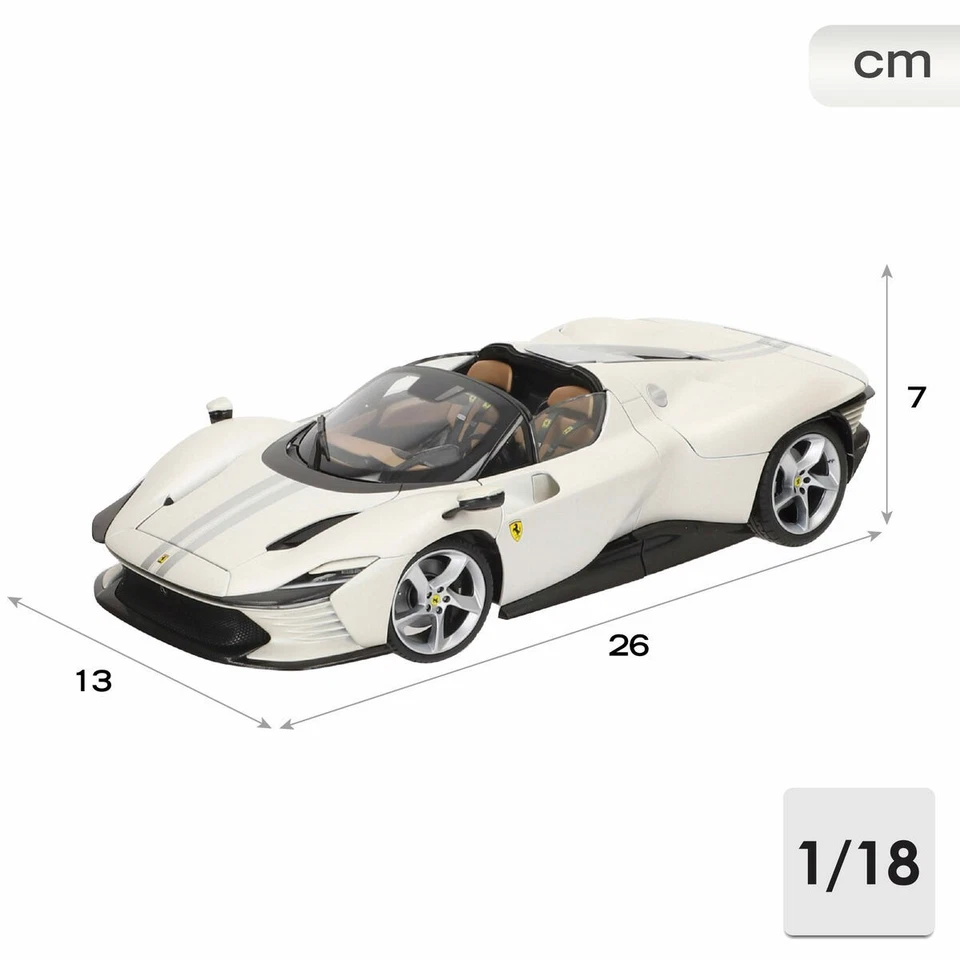 Macchina Bburago Ferrari Daytona SP 1:18 - Immagine 4 di 4