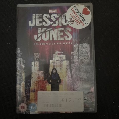 Marvel's Jessica Jones: The Complete First Season DVD (2016) Krysten ...