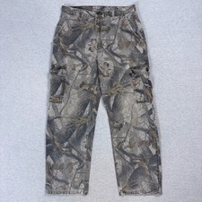 Vintage Wrangler Outdoor Gear Realtree Hardwoods Camo Cargo Pants Distressed