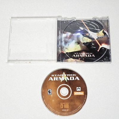 Star Trek Armada Windows PC CD-ROM Video Game 2000 Activision