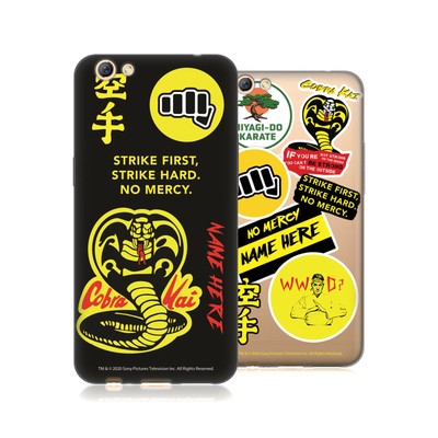 CUSTOM CUSTOMIZED PERSONALIZED COBRA KAI ART SOFT GEL CASE FOR OPPO PHONES