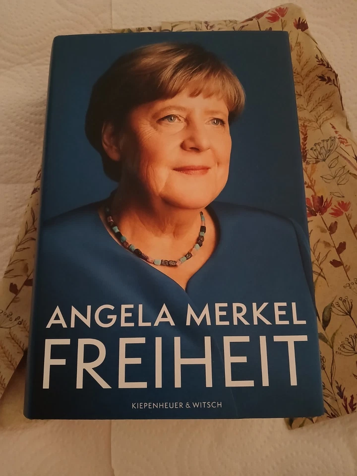 Signierte Ausgabe Angela Merkel " Freiheit " Neuware mit limitiertem Lesezeichen - Bild 4 von 4