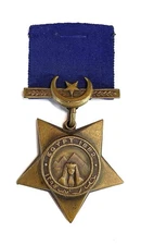 Authentic Khedive’s Star Medal, 1882, NAMED 2nd Battalion Seaforth Highlanders