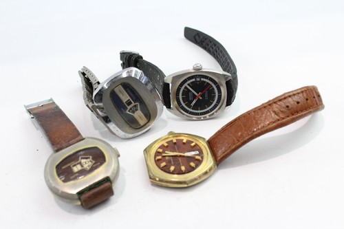 Herren Verschiedene Vintage Mechanische Uhren Ingersoll Gruen Etc ERSATZTEILE/REPARATUREN x 6