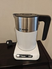 Bosch Styline TWK8631GB 1.5L 3000W Variable Temperature Cordless Kettle – White