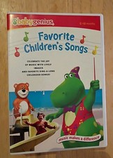 Baby Genius DVD / CD Lot Of 4 "Favorite Children's Songs" "Baby Animals" etc.