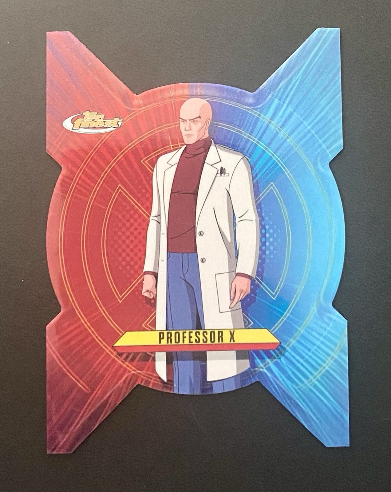 2025 Topps Finest X-Men '97 Children of the Atom Professor X Case Hit! SP