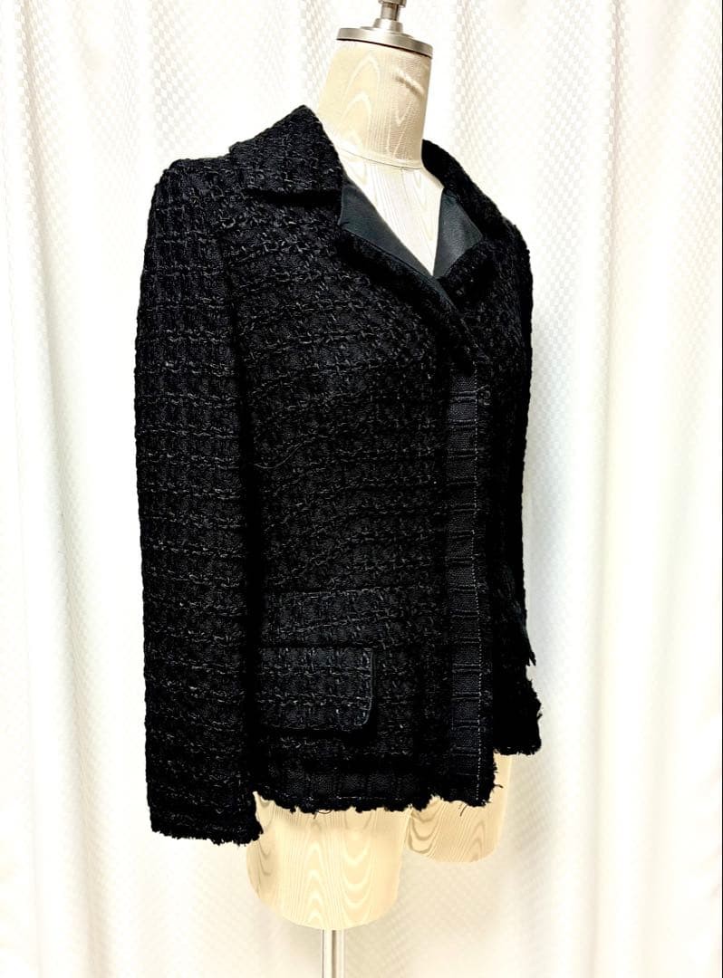 PRADA Tailored Jacket Excellent Condition Tweed B… - image 5