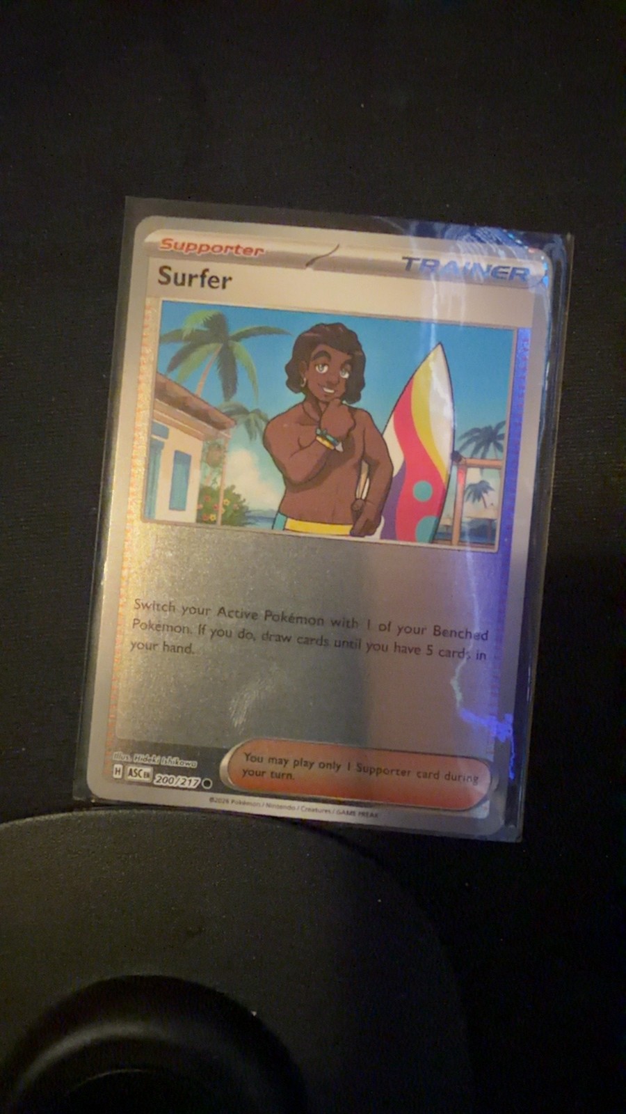 Surfer 200/217 Common ME: Ascended Heroes Pokemon Reverse Holo Near Mint