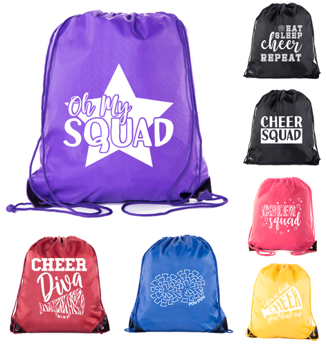 Cheer Bags, Pom Pom and Cheerleader 