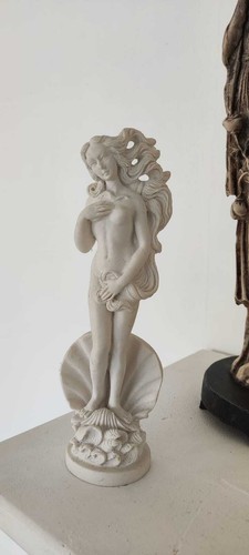 DESIGN TOSCANO VENERE BOTTICELLI NUDO FEMMINILE STATUA IN RESINA DI GESSO - Picture 16 of 19