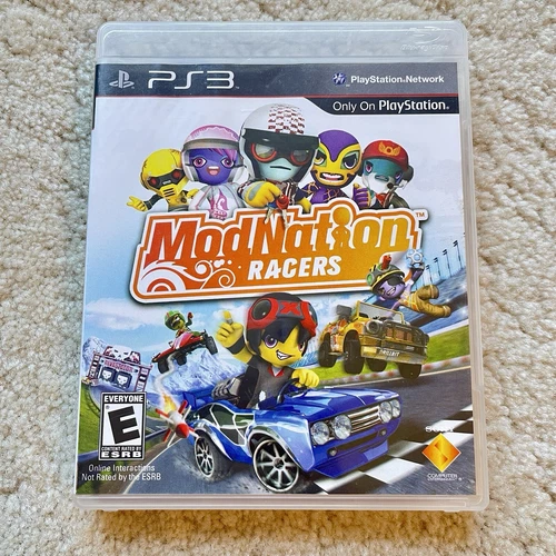 ModNation Racers Playstation 3 PS3 PREOWNED COMPLETE CIB