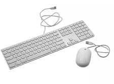 Apple Wired Keyboard A1243  Mouse A1152 Combo Set -  Great Condition