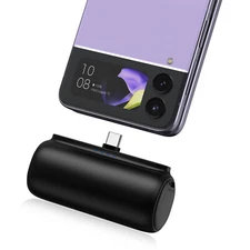 Mini power bank portable charger for iPhone or Type C phones instant charging