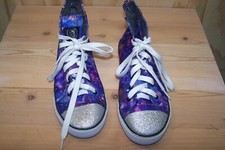 Airspeed Womens Sneakers Size 6/8 High Tops Comfort Tie Dye Basketball Shoes