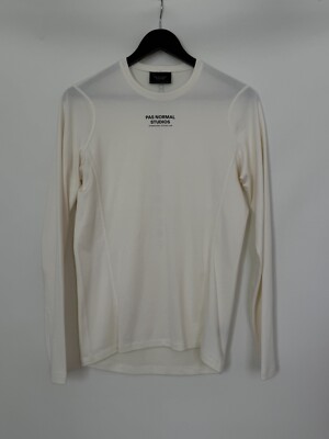Pas Normal Studios Mid Long Sleeve Base Layer XL off-white New Neu