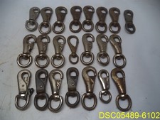 Qty 22: Spring Loaded Safety Latch Hooks