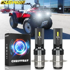 For Honda TRX450ES 1998-2001 Foreman 450 4x4 ES - LED Headlight White 2x Bulbs